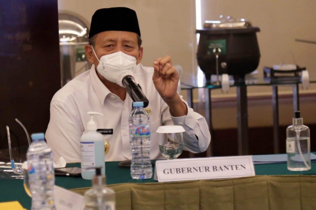 Gubernur Banten Wahidin Halim