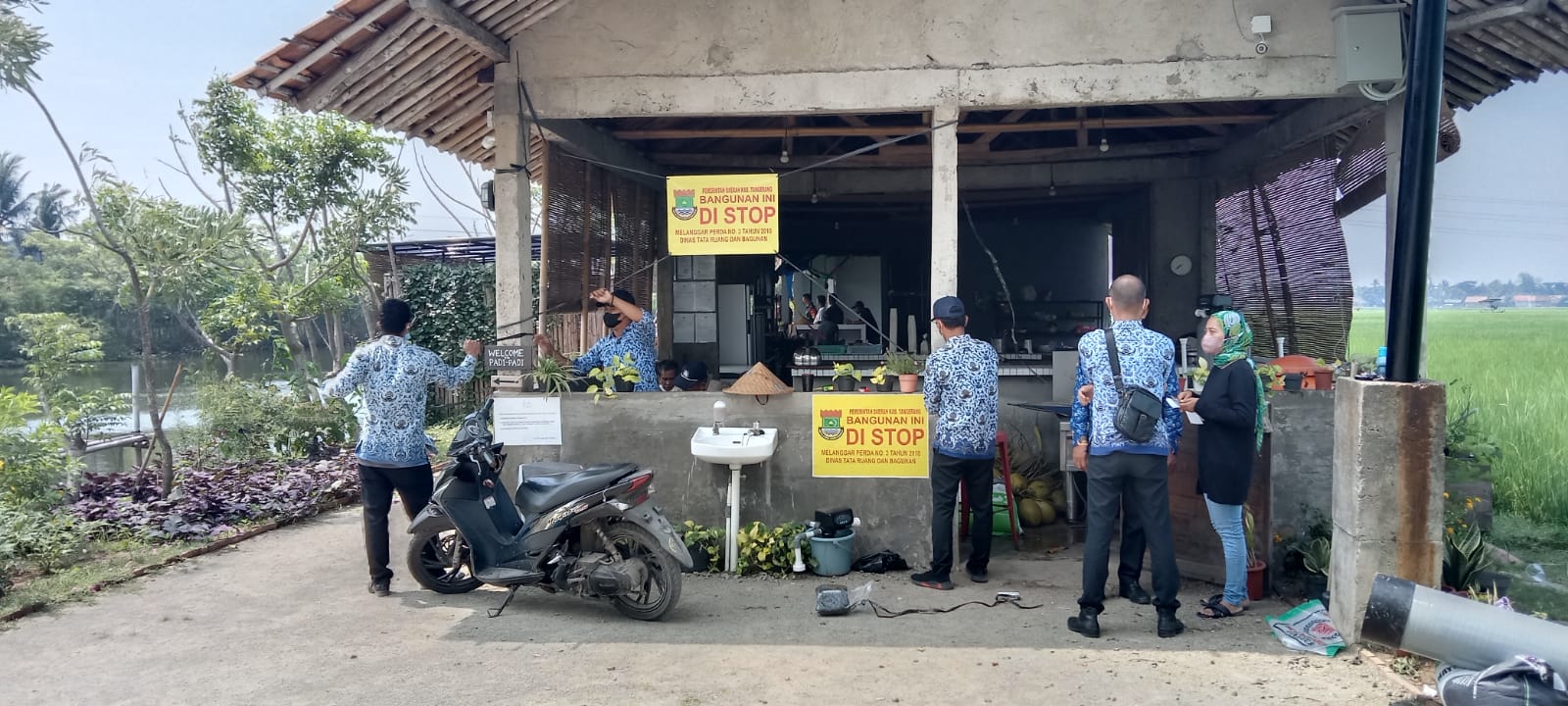 Tidak kantongi izin