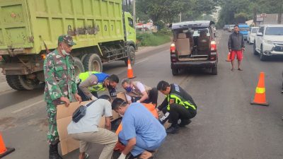 Pengendara motor meninggal