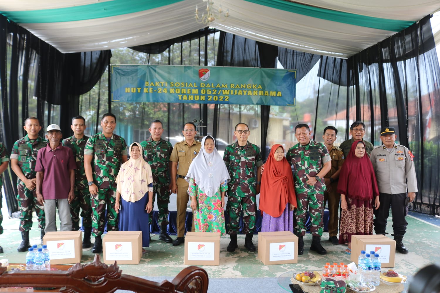 Perayaan HUT Korem