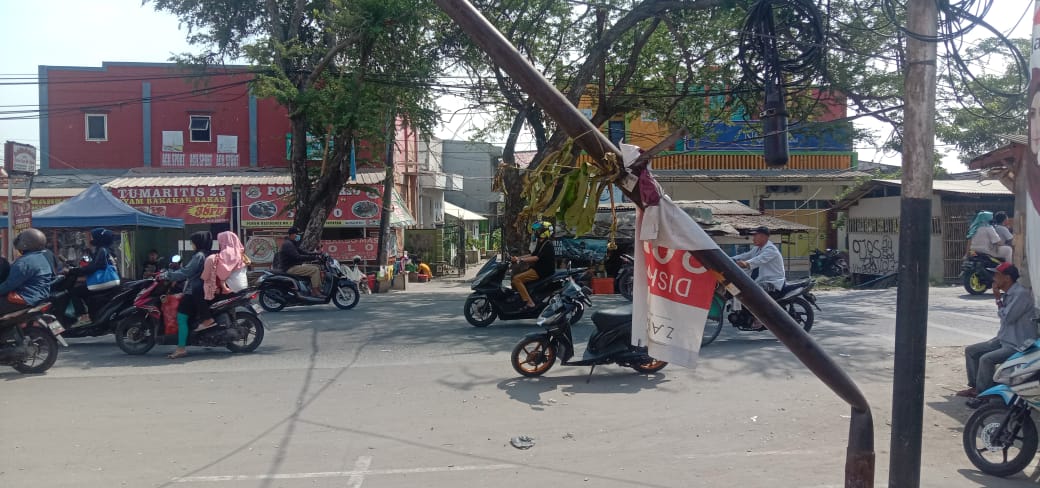 Tiang kabel jaringan