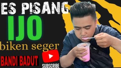 Es pisang ijo