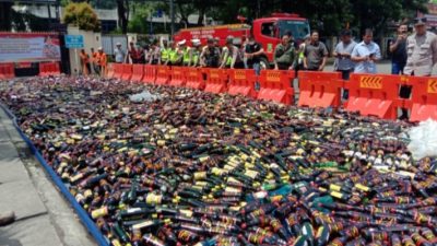 Belasan ribu miras