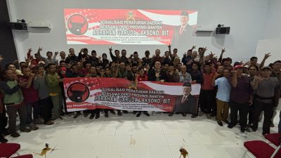 Abraham Garuda Laksono sosialisasikan Raperda Jaminan Sosial Ketenagakerjaan untuk perlindungan buruh di Banten, terutama sektor informal.