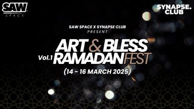 Nikmati "Art & Bless Ramadan Fest" di Lieben Cafe, 14-16 Maret 2025. Rayakan seni, musik, dan beramal untuk sesama!