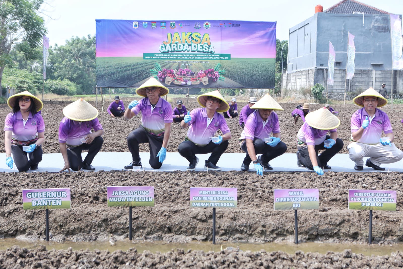 Banten optimis capai swasembada bawang dan cabai berkat Program Jaga Desa Kejagung yang mengintegrasikan teknologi dan kolaborasi