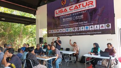Liga Catur Percasi Kabupaten Tangerang 2025 sukses digelar di Hari Catur Internasional, melibatkan 16 klub dan dukungan penuh
