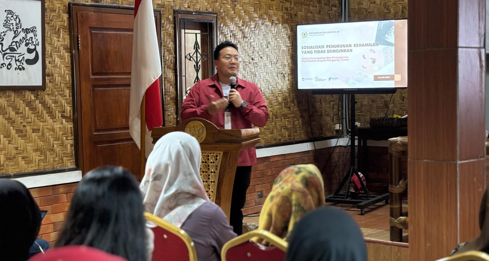 Abraham Garuda Laksono dorong edukasi untuk cegah kehamilan tidak diinginkan di kalangan generasi muda di Banten.