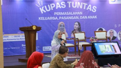 seminar Kemnaker & Universitas Mercu Buana tentang komunikasi pasangan & parenting IKIGAI untuk ciptakan keluarga harmonis tahun 2025