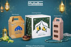 Rangkaian koleksi Ramadhan dari Mulia Box yang menawarkan berbagai pilihan desain orisinal untuk mempercantik hantaran Idul Fitri.