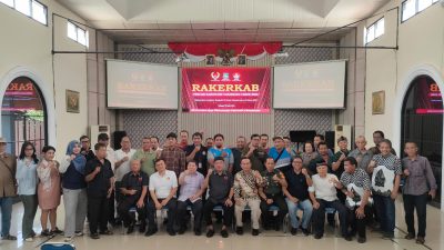 Percasi Kabupaten Tangerang gelar Rakerkab 2026, susun program kerja dan siapkan strategi raih prestasi di Porprov Banten.