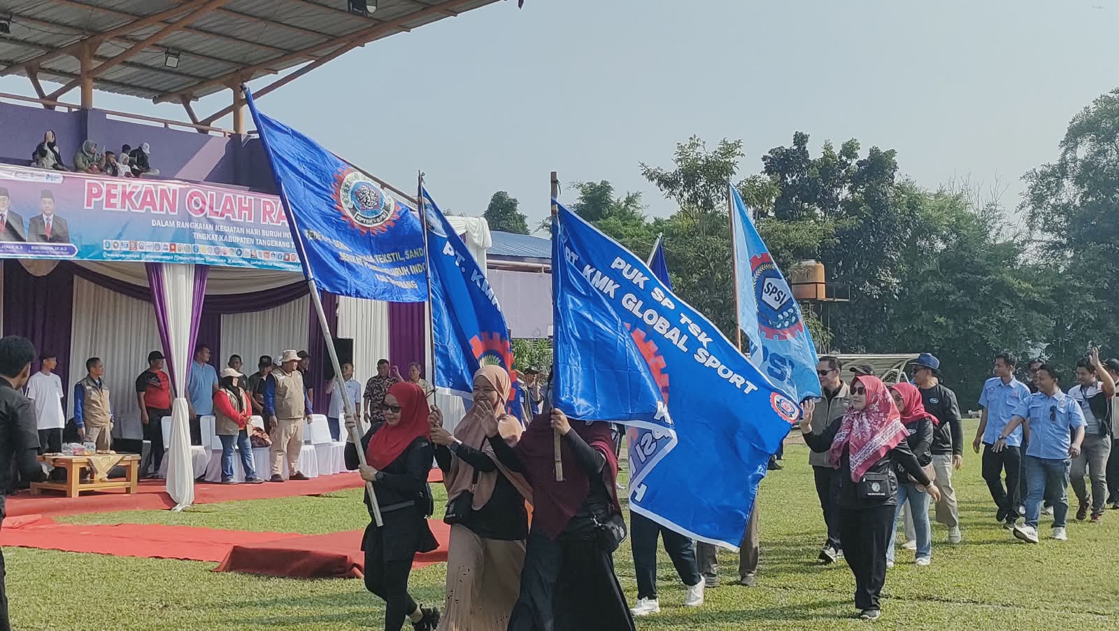 Stadion Mini Cikupa jadi lokasi pembukaan Pekan Olahraga Buruh Tangerang 2026 dalam rangka May Day
