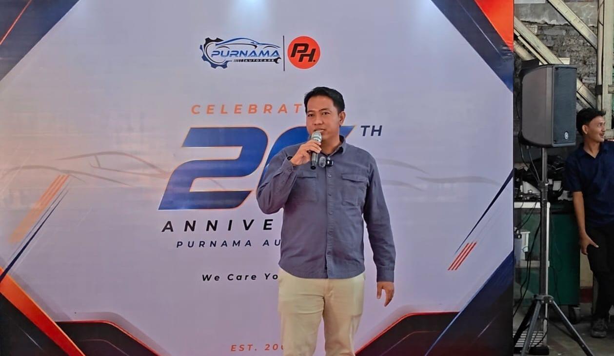 PT Olindo Yana Lestari menegaskan komitmen kemitraan pada anniversary ke-26 Purnama Autocare melalui Parkhub Garage Day di Bogor.