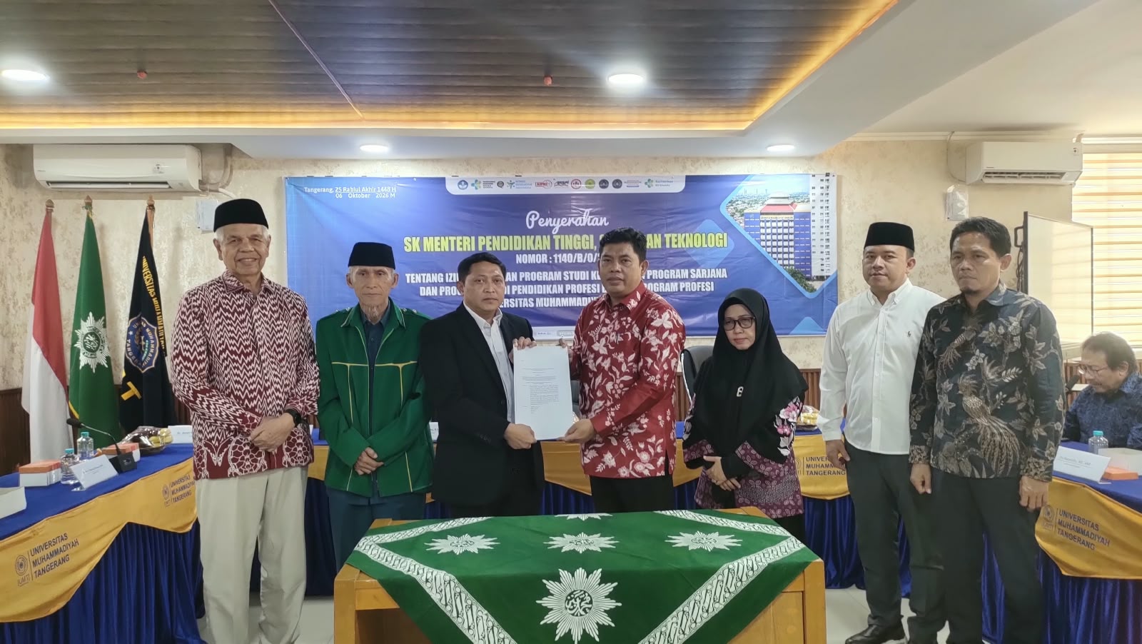 Pendidikan kedokteran resmi hadir di UMT. Kampus ini menjadi PTS pertama di Banten yang memperoleh izin membuka pendidikan dokter.